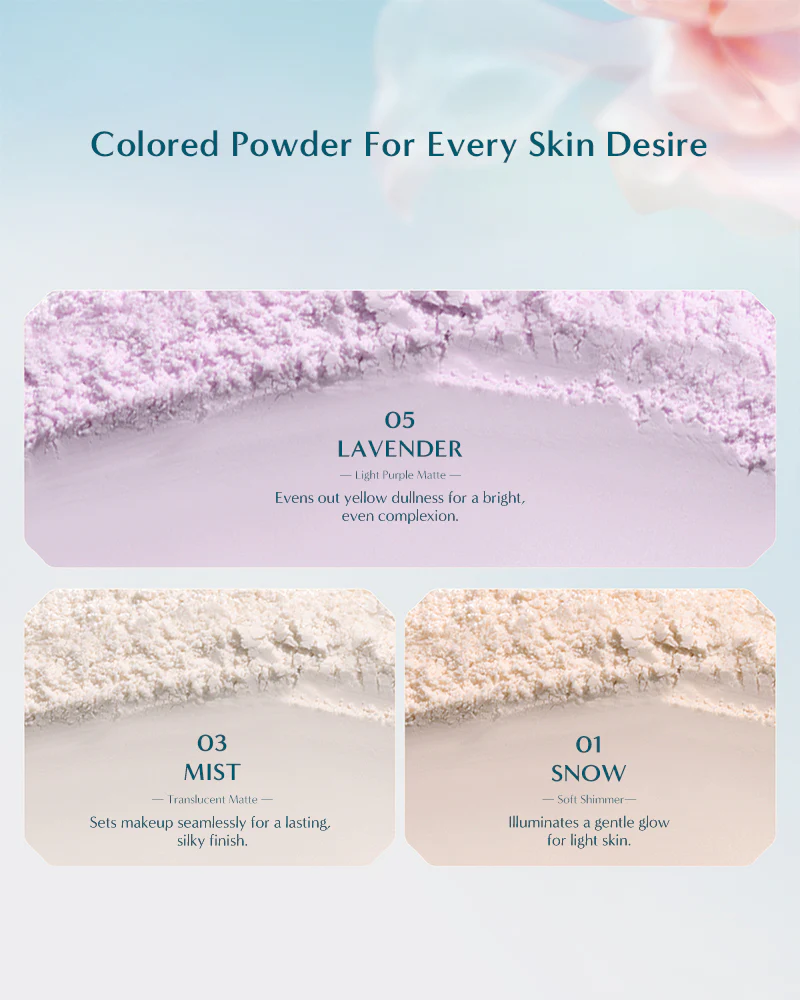 Flawless Jade Breathable Color Correcting Loose Powder SPF50+PA+++ - Image 9
