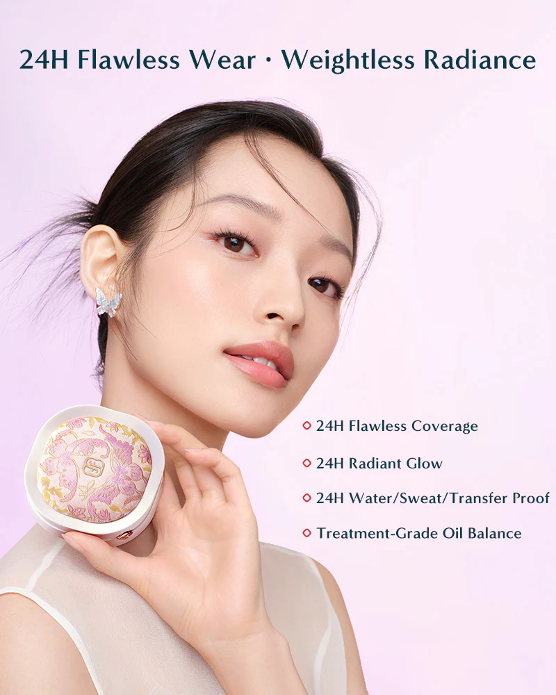 Flawless Jade Breathable Cushion Foundation (Song Brocade Prestige Collection) - Image 5