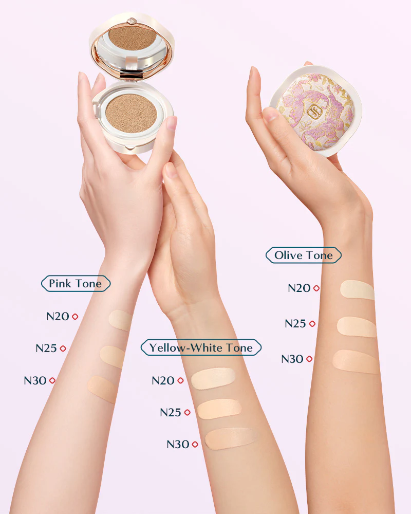 Flawless Jade Breathable Cushion Foundation (Song Brocade Prestige Collection) - Image 8