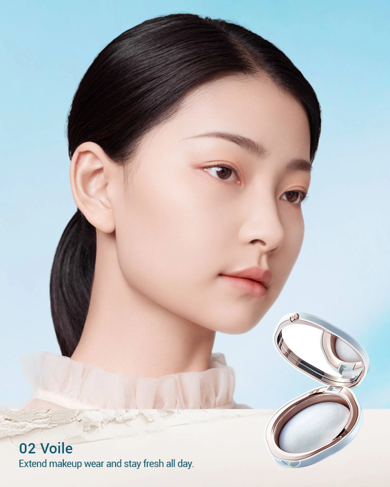 Flawless Jade Breathable Pressed Powder - Image 15