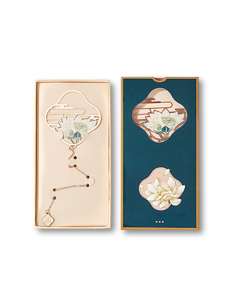 Florasis Metallic Lotus Bookmark - 2pcs