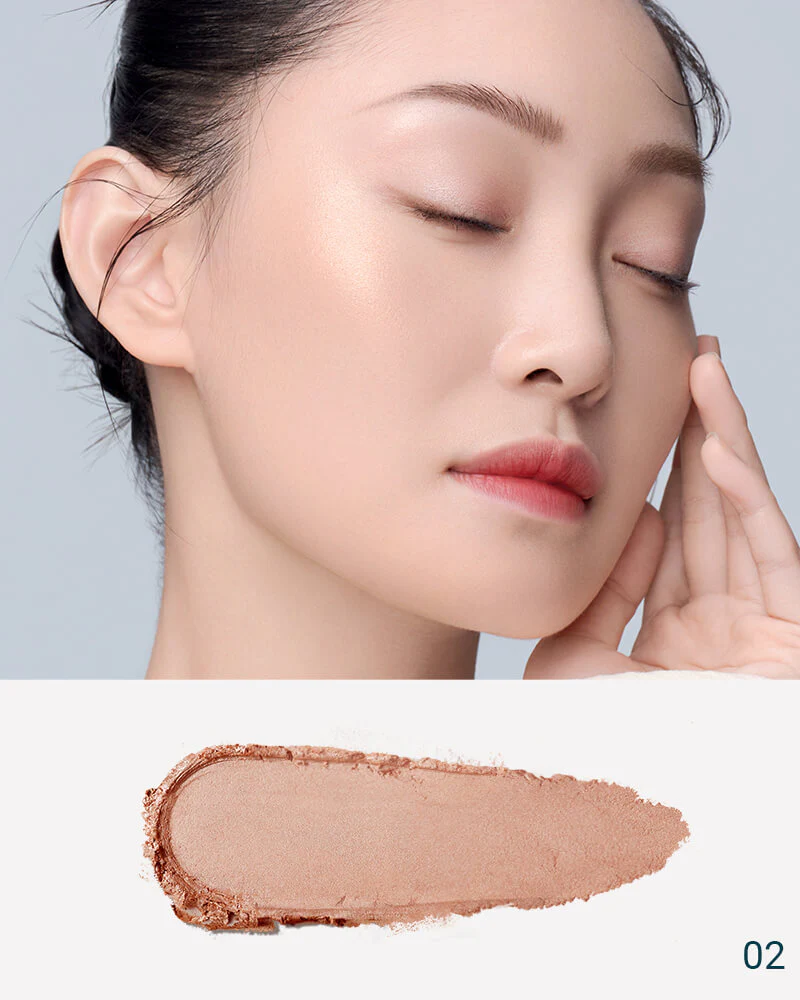 [Members Only] Twin-Lotus Relief Luminous Glow Highlighter + Soft Blooming Highlighter Brush - Image 10