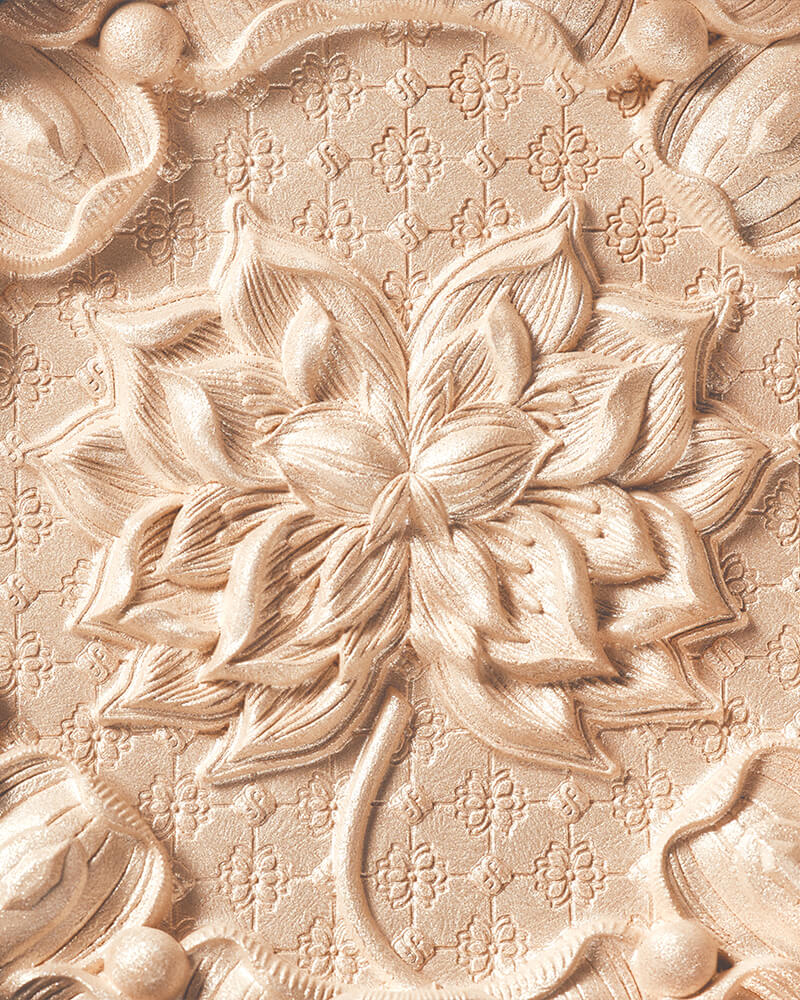 [Members Only] Twin-Lotus Relief Luminous Glow Highlighter + Soft Blooming Highlighter Brush - Image 4