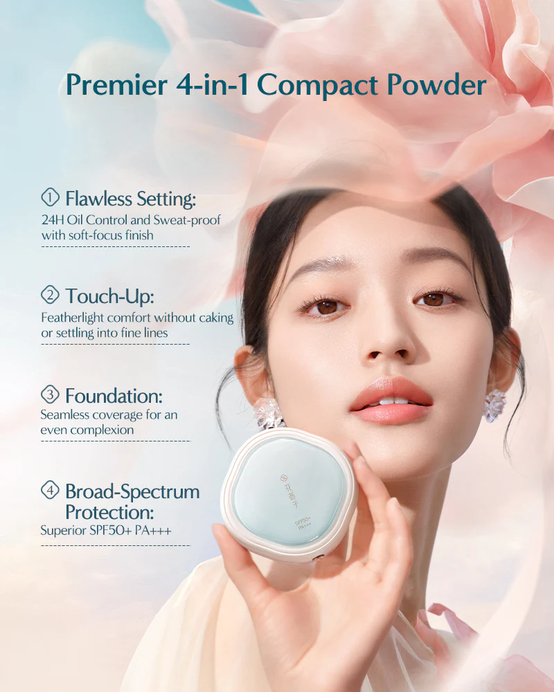 Yurong Airbrushed Tinted Pressed Powder SPF50+ - Image 4